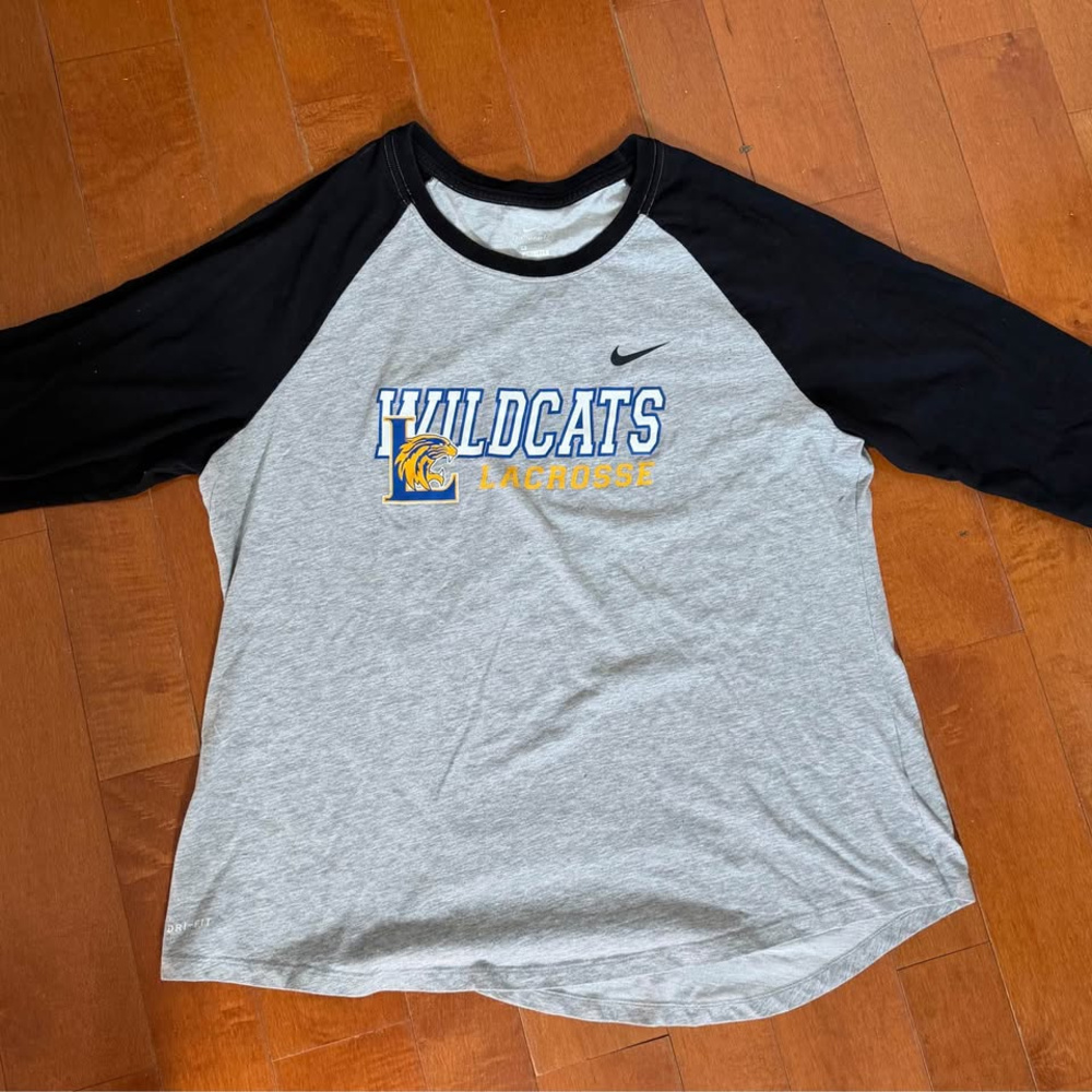 LHS lacrosse baseball style Tshirt XL